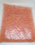 Orange Colour Bulk Pack Plastic Beads